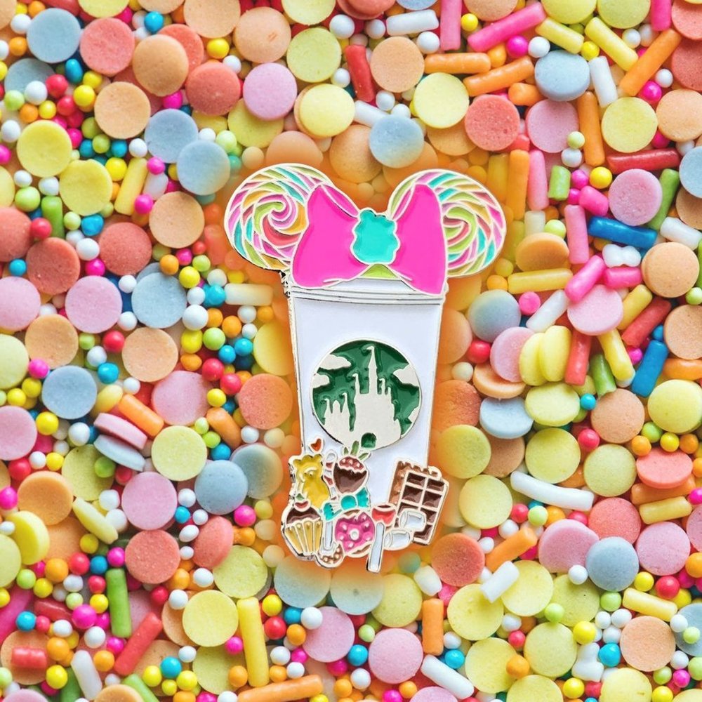 Candy Castle Cup Enamel Pin
